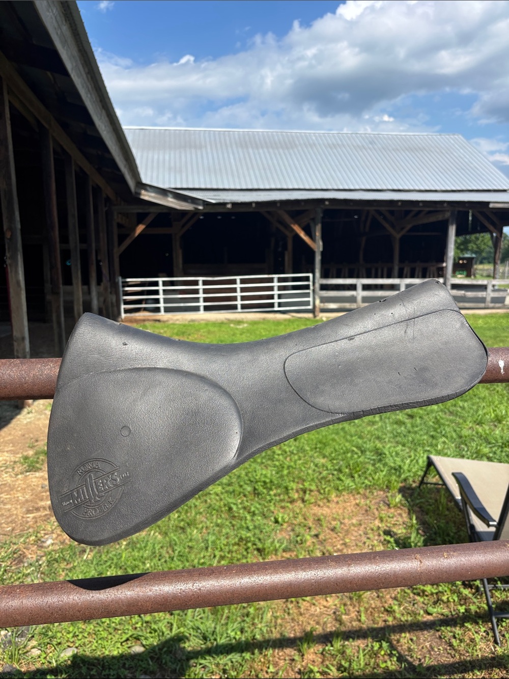 Roma Pro-Tek Black Half Pad